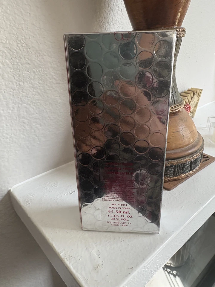 Tous Silver by Tous 3,0 oz/90 ml Eau de Toilette perfume feminino novo na caixa - Imagem 2 de 2