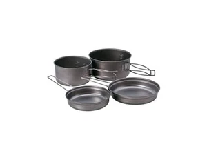 Snow Peak Titanium Multi Compact Cookset - Ultralight Camping Cookware