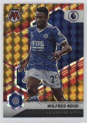 2021 Mosaic Premier League Choice Red & Gold Prizm 54/88 Wilfred Ndidi #29 0i40