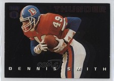 1993 Skybox Premium Thunder & Lightning Dennis Smith Steve Atwater #TL9 HOF 12zm