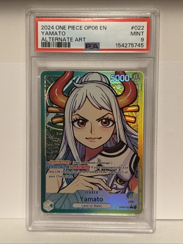 Yamato (Alternate Art) graded PSA 9 for sale on eBay
