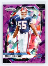2024 Panini Prizm #36 Cornelius Bennett Purple Ice #/225