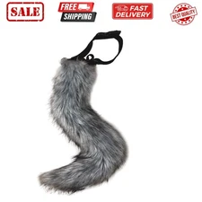 Faux Fur Tail for Cosplay Halloween Party Costume