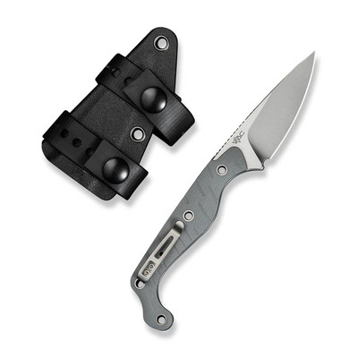 Civivi Knives SOKN Fixed Blade C22027-2 Gray G10 Nitro-V Steel Knife