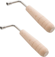 2 Pcs L-Shape Design Harp Tuner Autoharp Tuning Wrench Music Tuning Accessories