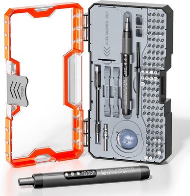 120-IN-1 Mini Electric Screwdriver Set Is a Comprehensive Electric