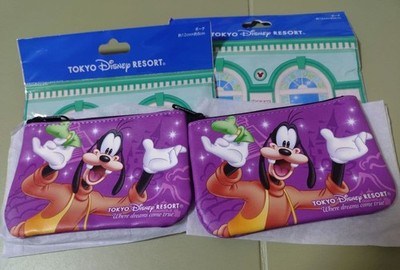 Goofy Disney Park Ticket Pouch 2er Set