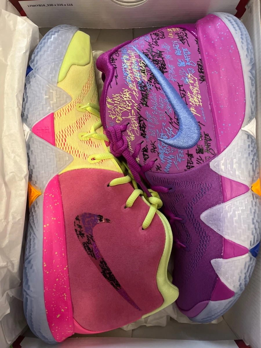 Size 11.5 Nike Kyrie 4 Confetti 2017