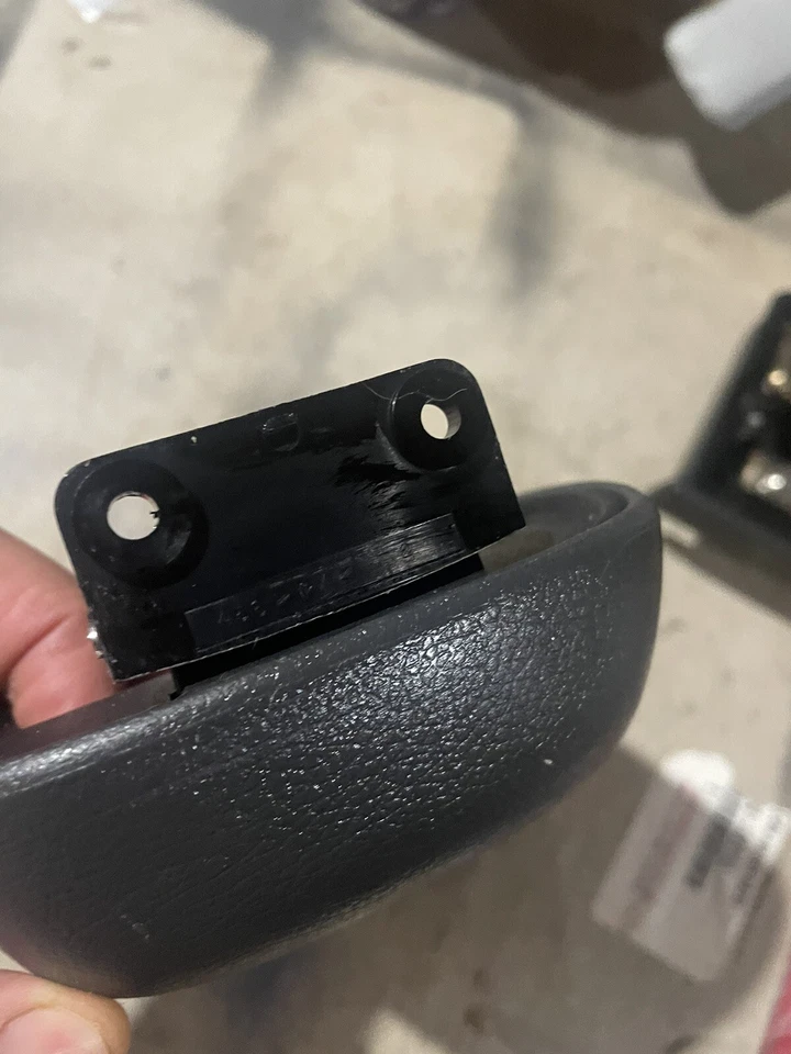 1994-98 Mazda Protege Center Console Lid Armrest Hinge Screws Lot Black - Image 3 of 4