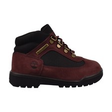 Timberland Little Kids' Field Boot Burgundy TB0A62M9