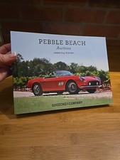Gooding & Company Pebble Beach Auction VINTAGE Car Catalog Book August 16 2015