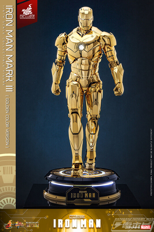 Hot Toys Limited MMS764D69 Iron Man Mark III Golden Color Ver. 1/6