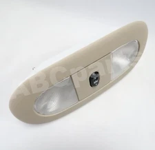 LED Front Overhead Console with Dome Map Light & Sunroof Switch for Ford Beige