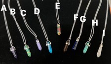 Crystal Healing Stone Necklaces