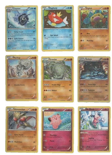 Inkay # 93/162 XY: Breakthrough Set Pokemon Trading Cards TCG Game