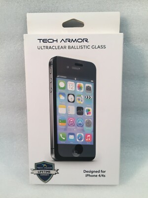 TECH ARMOR Ultra Clear Ballistic Glass Glass Screen Protector Designed for IPhon