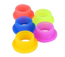 1/8 Scale RC Car Nitro Engine Rear Exhaust Manifold Silicone Gasket Seal Mix 5PC