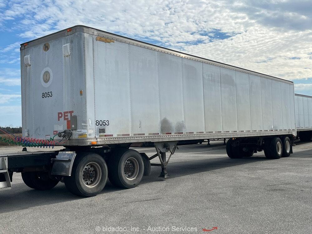 Great Dane 7911TA 48 T/A 48' Dry Van Box Utility Enclosed Semi Trailer bidadoo