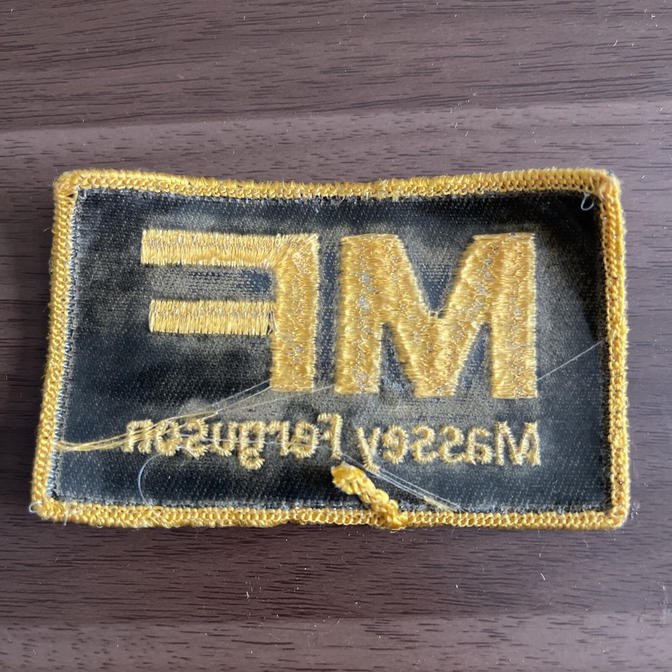 Vintage MF Massey Ferguson Collectors Tractor Farming Trucker Hat Patch ...