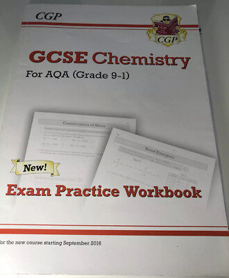 CGP AQA 9-1 GCSE Chemistry Exam Practice Workbook Revision Study Learn Book