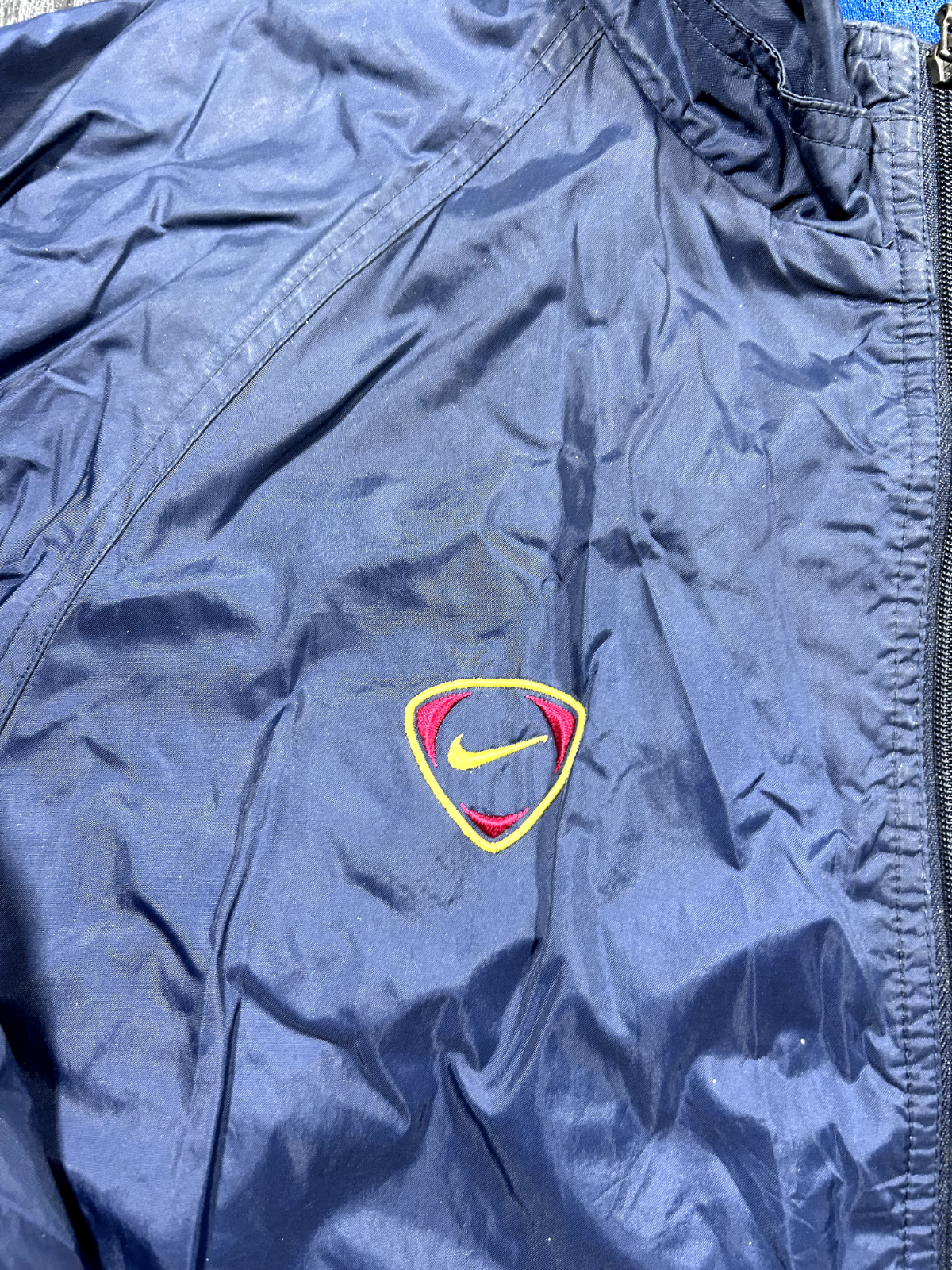 SACAI X NIKE Giacca antipioggia uomo grande originale originale Nike Barcelona 2000 2001