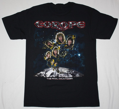 europe band t shirt