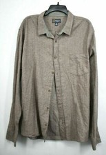 Wallin Bros Mens Herringbone Long Sleeve Regular Fit Shirt Back Yoke Placket