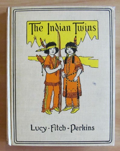 Perkins - the Indian Twins - Ed. Houghton, 1930- Ill.Perkins - Excellent - Rare - Zdjęcie 1 z 8