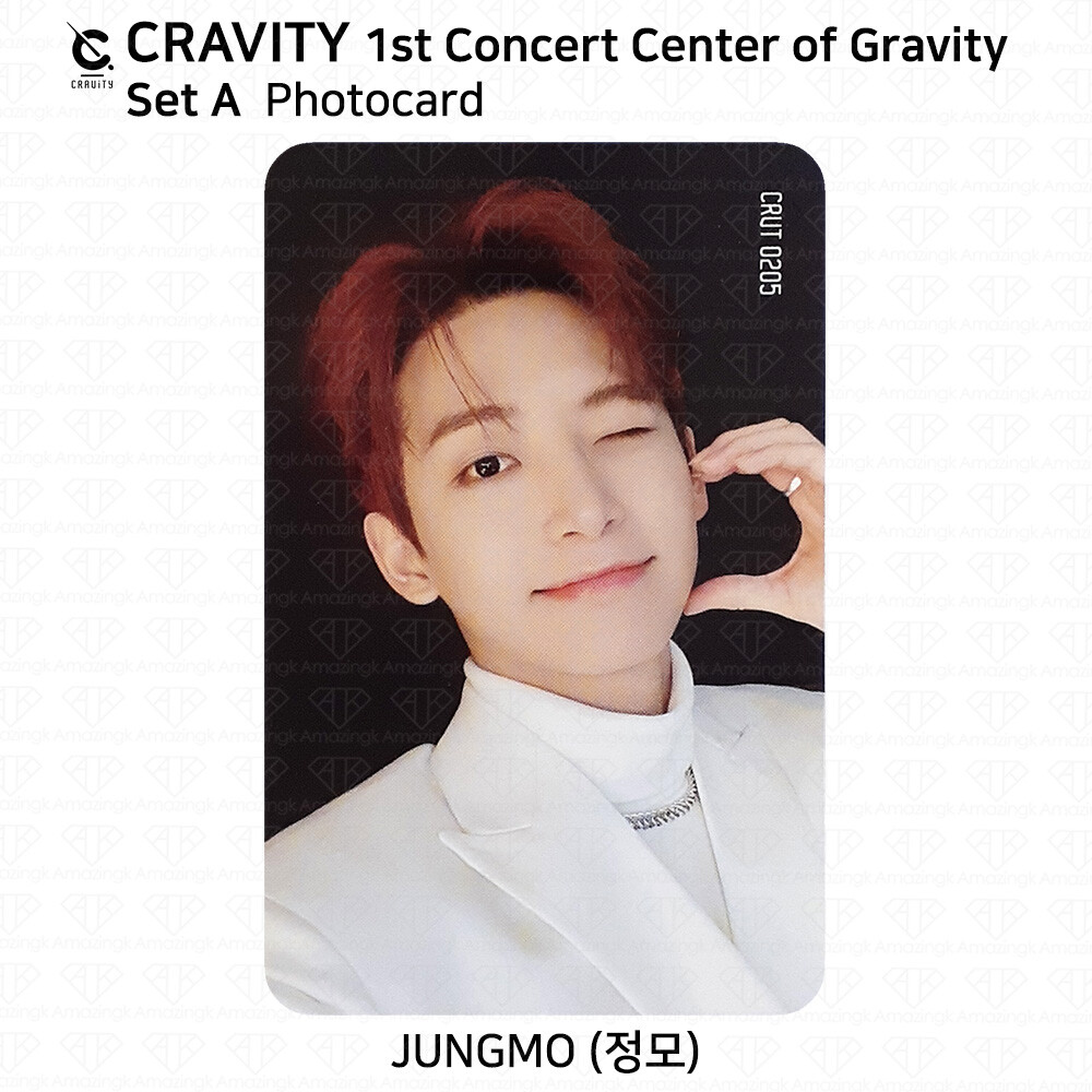 Cravity The 1st Concert Center of Gravity Official MD Photocard