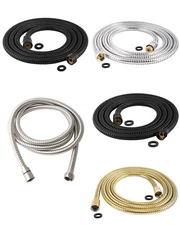 90'' All Metal Shower Hose, Extra Long Stainless Steel Shower Hose Replacement