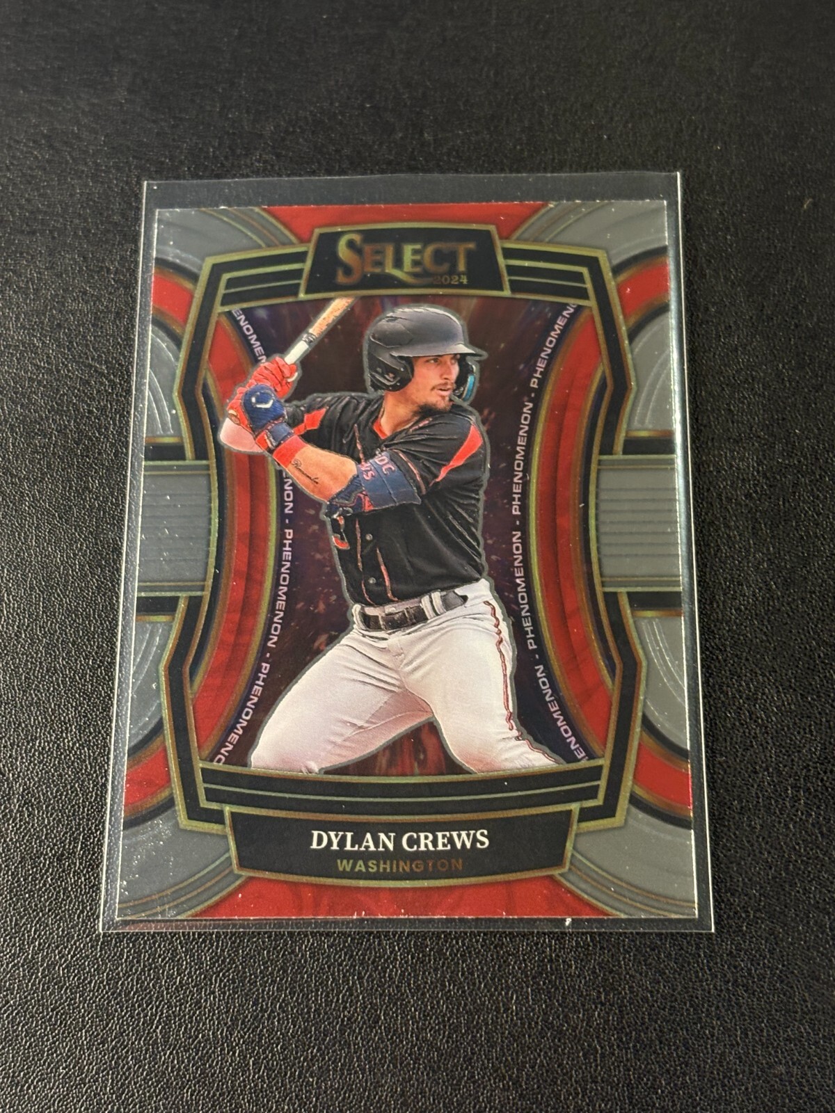 2024 Panini Select Baseball Phenomenon #6 Dylan Crews Rookie Card