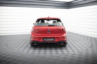 Diffusor Heck Ansatz Endschalldampfer Sportauspuff Attrappe FüR VW Golf 8 GTE