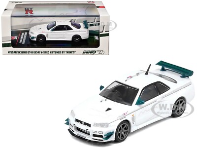NISSAN SKYLINE GT-R (R34) V-SPEC N1 RHD MINE'S 1/64 INNO MODELS IN64-R34VS-MINES