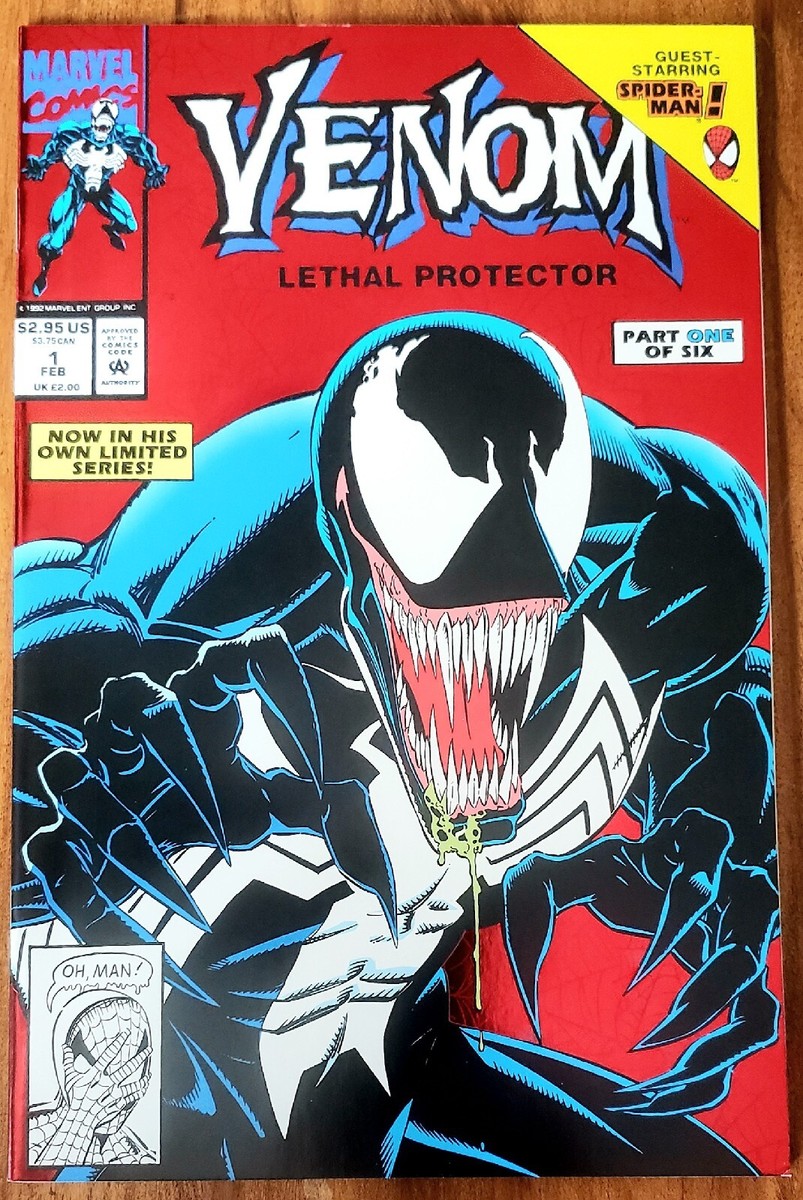 Venom: Lethal Protector #1 - NM - 1993 - Marvel Comics - Red Foil