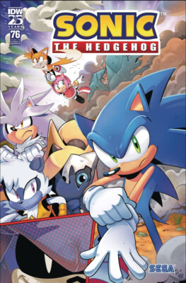Sonic the Hedgehog #76 Cover A, B, or RI (Pick a Variant) Bagged