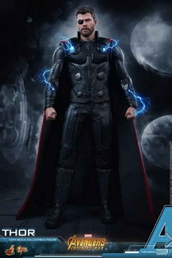 Hot Toys Infinity War Thor MMS474 New Sealed 1/6 Figure FREE