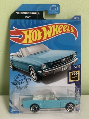 hot wheels 007 mustang