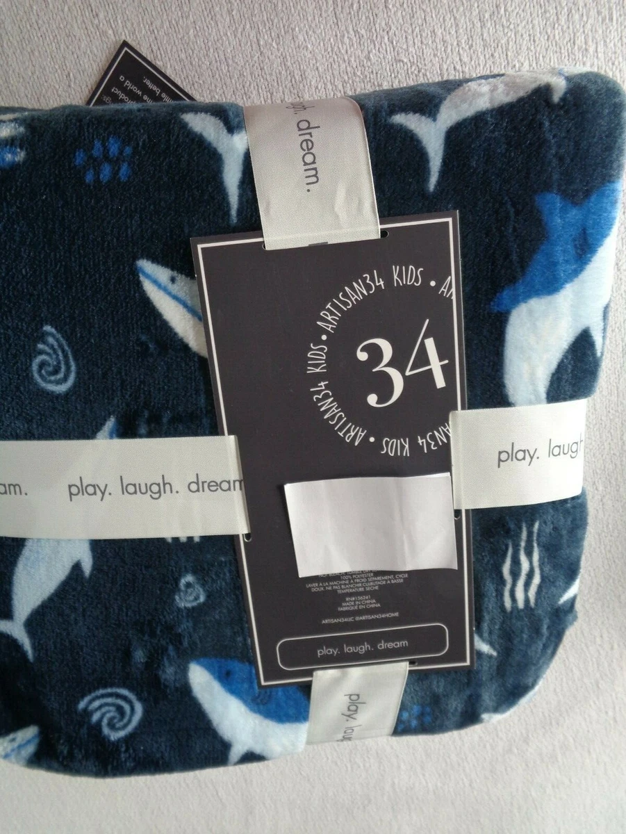 New ARTISAN 34 kids plush BLANKET TWIN 60
