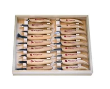 FLEXCUT KN250 Deluxe Knife Set, 18 Razor-Sharp Carving Knives Included