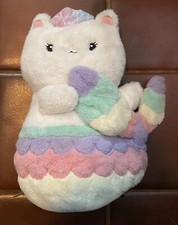 FAO Schwarz Glow Brights Toy Cat 15" Plush LED Sound Meowmaid Stuffed Animal