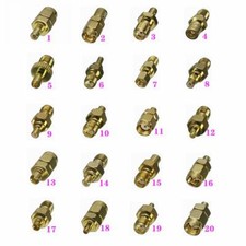 1pce Adapter SMA to SMB TS9 CRC9 SMC MCX MMCX RP-SMA male  female RF connector