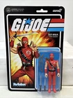 GI Joe Super7 ReAction Red Ninja Cobra Assassin Action Figure 3.75” NEW