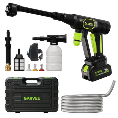 #ad Garveetech 20V Cordless Portable Pressure Washer Brushless Power Cleaner 6 In 1 $167.49