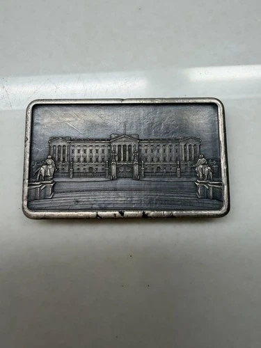 5 Oz .999 Silver Bar Buckingham Palace Luckyrips Td Mint