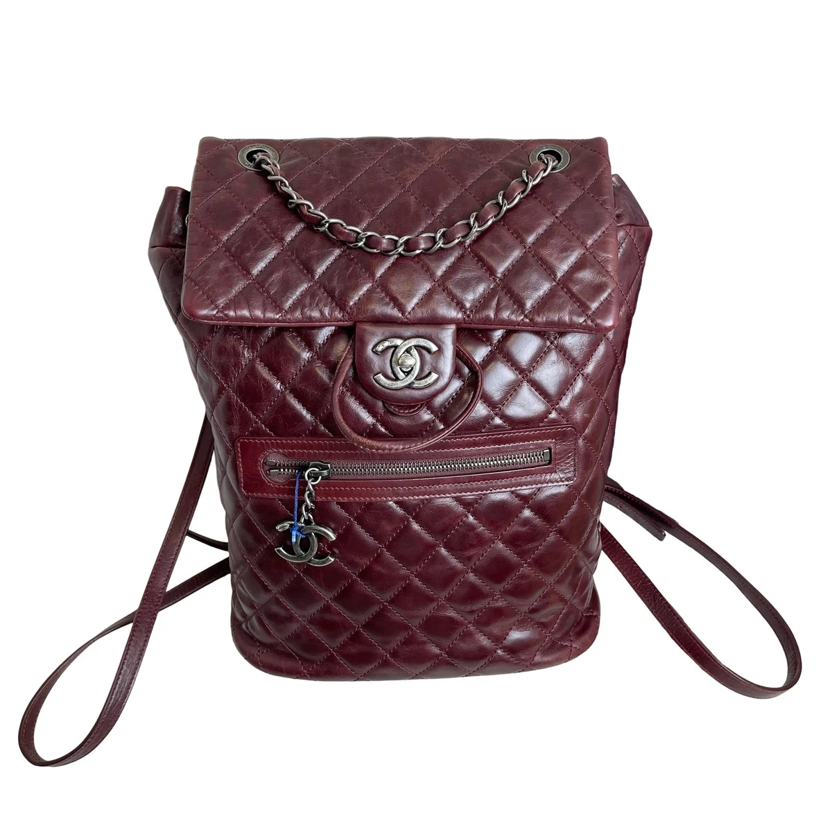 CHANEL Backpack Silver Bags & Handbags for Women for sale | eBay