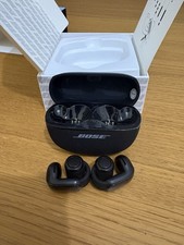 Image of Bose Ultra Open Earbuds Black Wireless Bluetooth Headphones