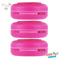 Gatsby Moving Rubber Spiky Edge Hair Wax 80g x3ea Strongest Hold Korean Styling