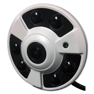 Sikker 8 Megapixel 8MP 4K AHD 1.6mm fisheye wide angle Lens Dome Camera