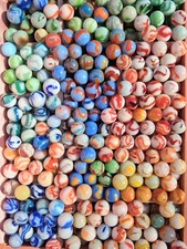 Vintage Marbles lot of 30 assorted West Virginia swirls Near Mint FREE SHIPPING 