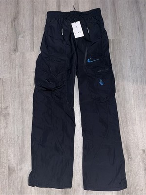 Nike x OFF-WHITE Streetwear Tracksuit Set Black Mens Size XS